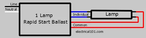 1 Lamp Series Ballast Wiring Diagram
